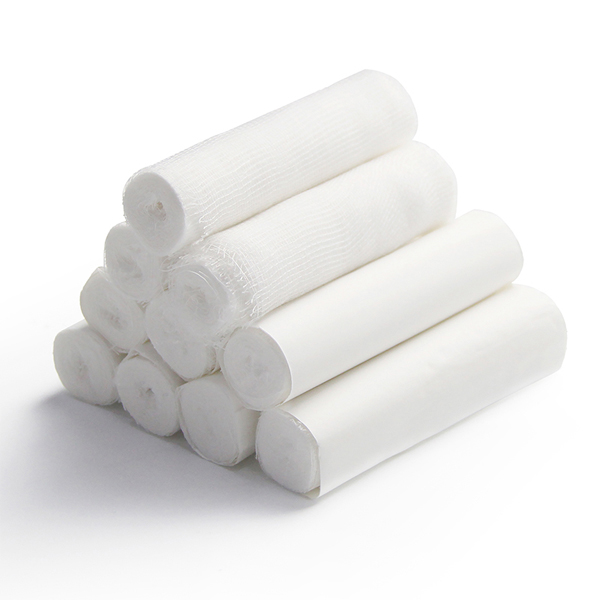 Disposable Gauze Cotton medical surgical gauze roll white medical gauze roll