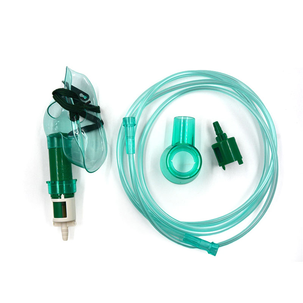 Medical breathing oxygen mask with 2mm tube machine for kids