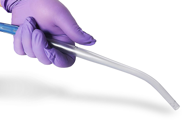 What is a Yankauer suction catheter used for?