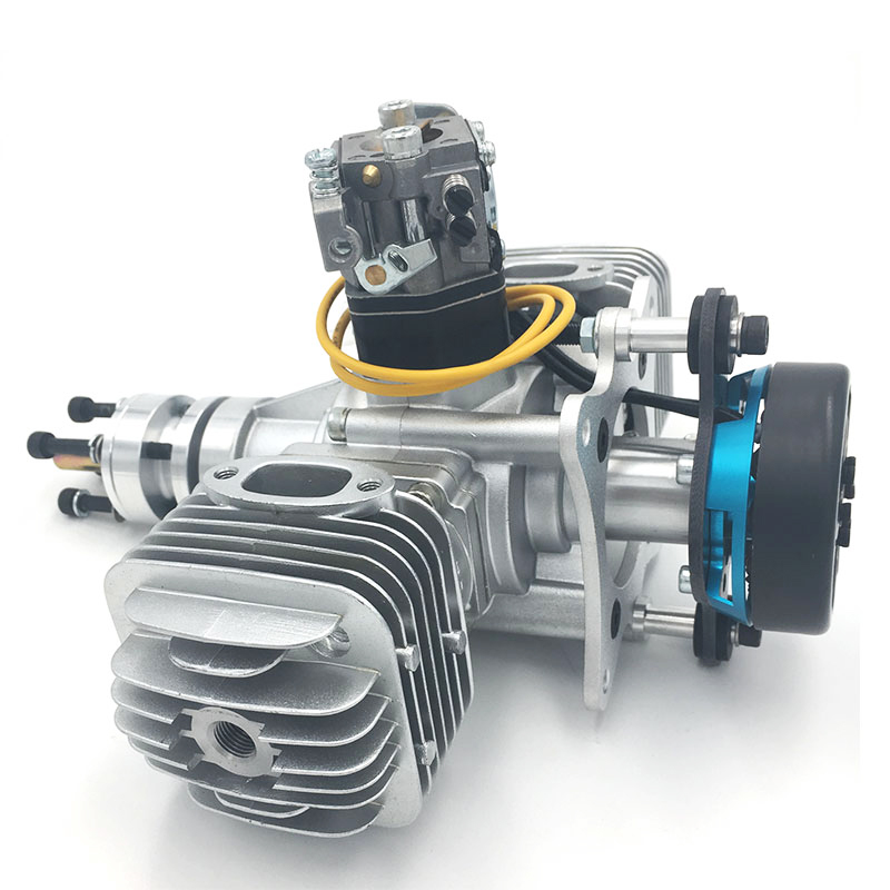 DLE 60CC TWIN UAV ENGINE With 14V 80w/180w Alternator