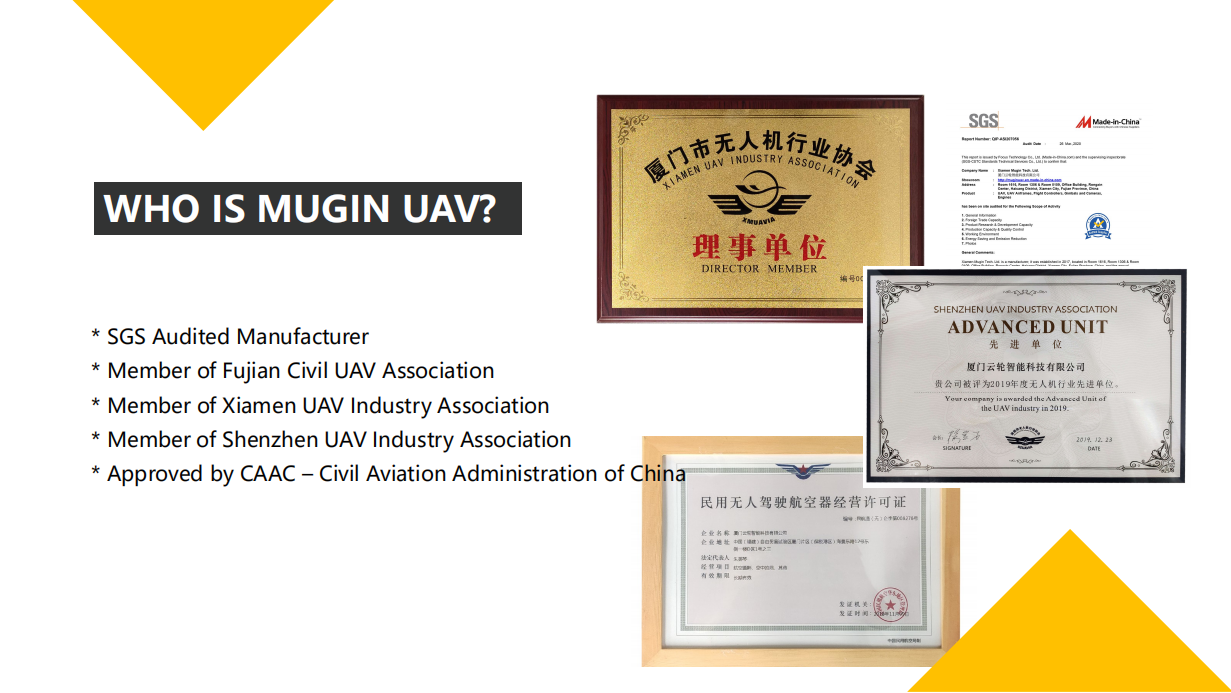 2020 Product Catalog Released Mugin UAV