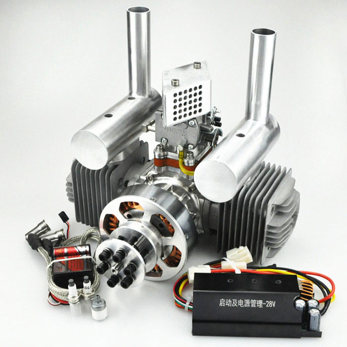 DLA180 180cc EFI UAV Engine with Starter and Alternator