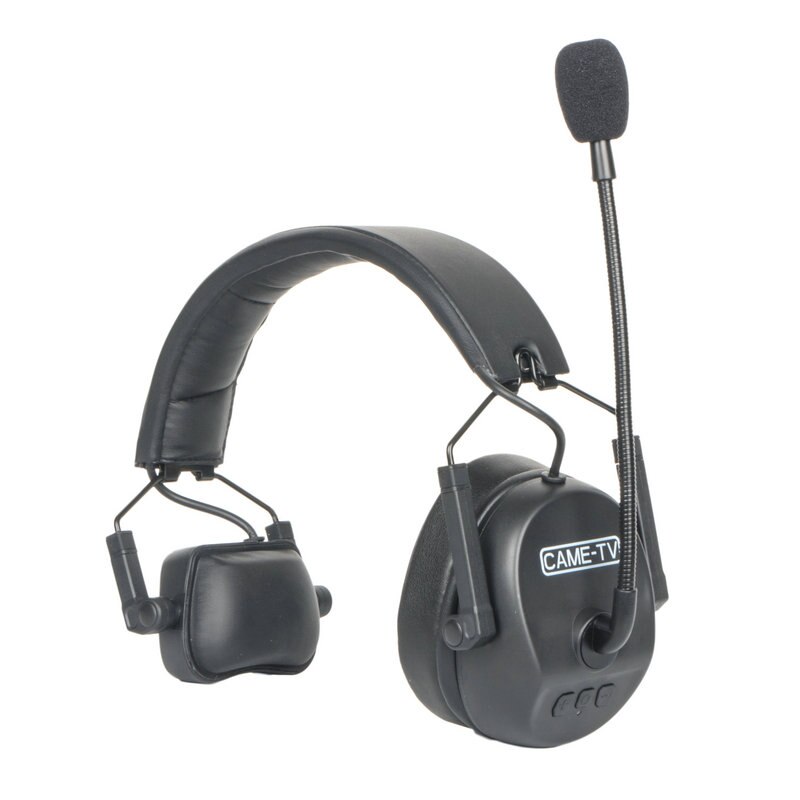 CAME-TV Kuminik8 Single Ear Duplex Digital Wireless Headset Foldable 4 Pack