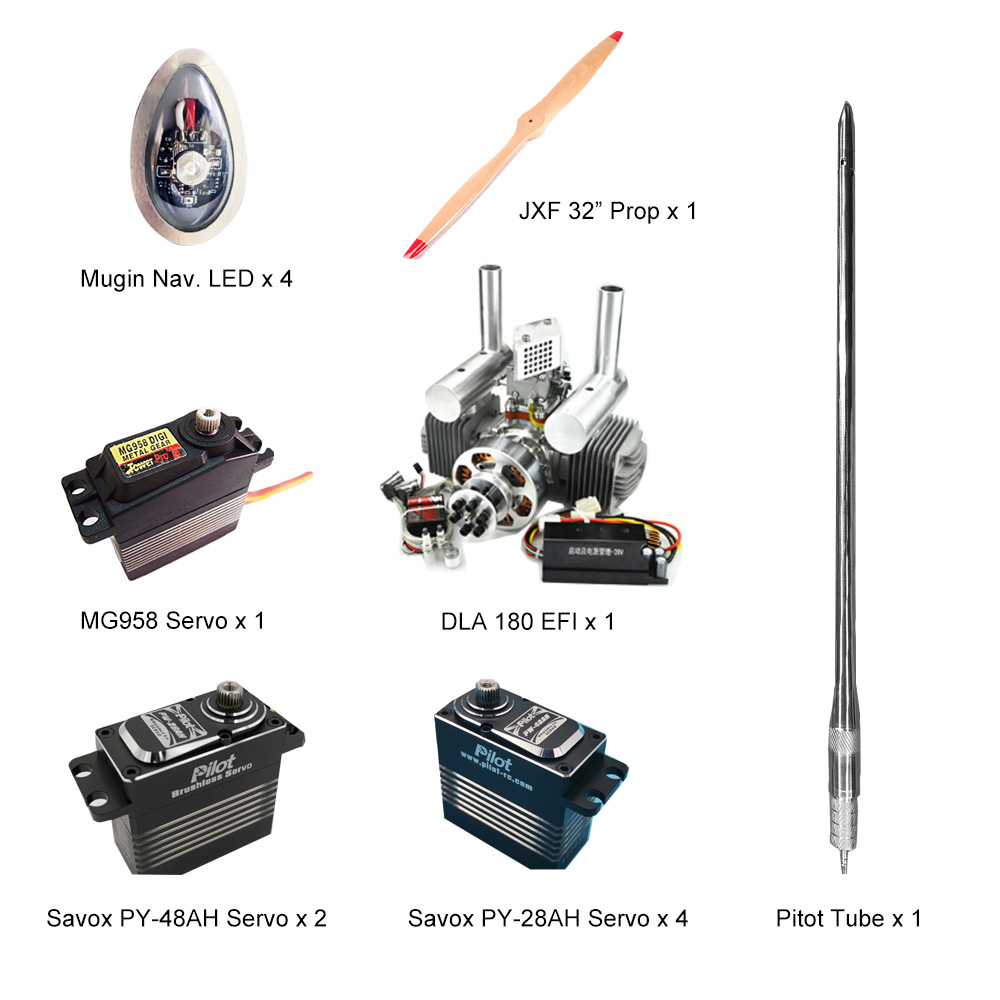 EFI Gasoline Power Package for Mugin 5000 Fixed Wing
