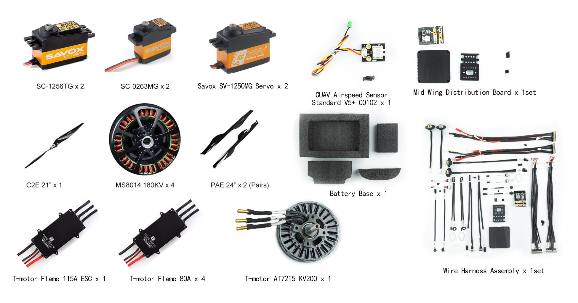 Electric Power Package for EV350 w/ Position Locking Motors