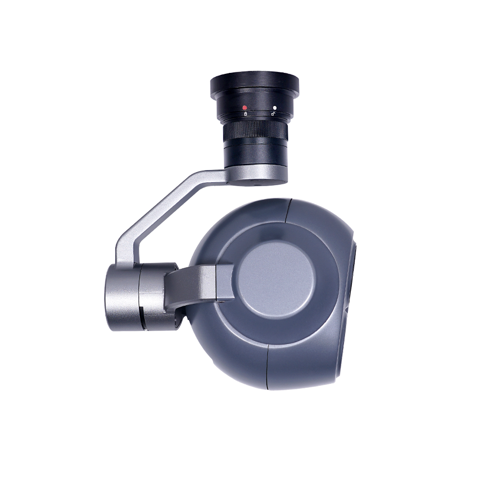 Q10TIRM Dual Sensor 10x Optical Zoom EO/IR Object Tracking Laser Rangefinder Gimbal Camera
