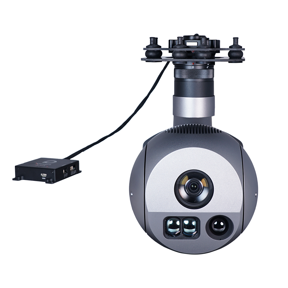 A30TR 3-Axis 30x Zoom GPS Coordinate Resolving LRF AI Camera