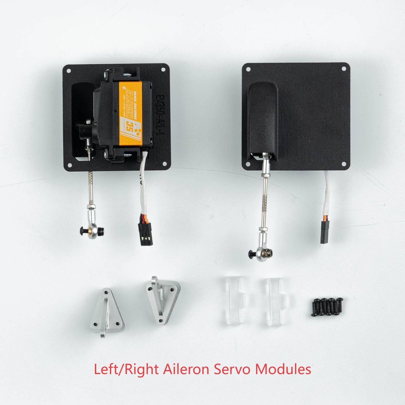 Left/Right Aileron Servo Modules