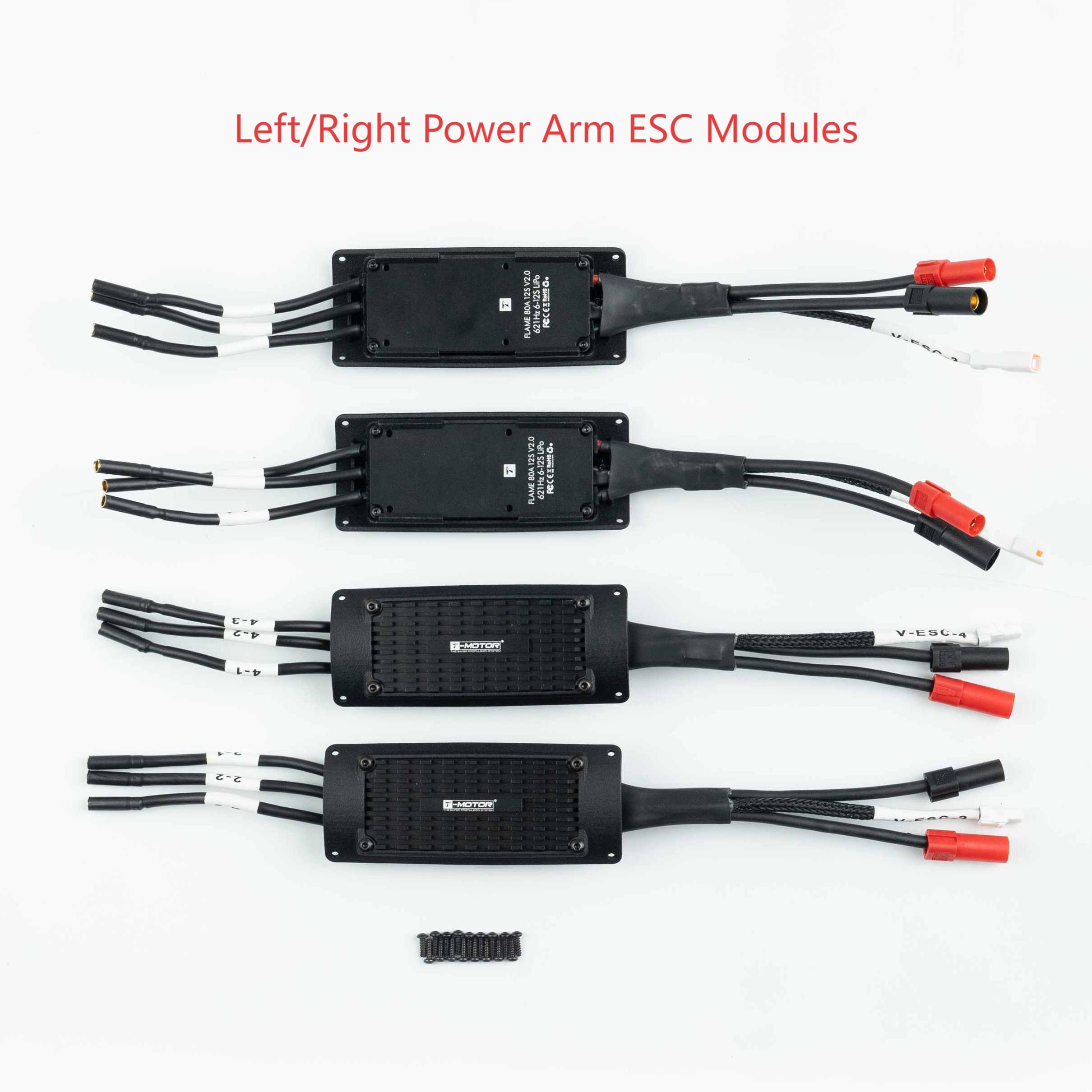 Left/Right Power Arm ESC Modules