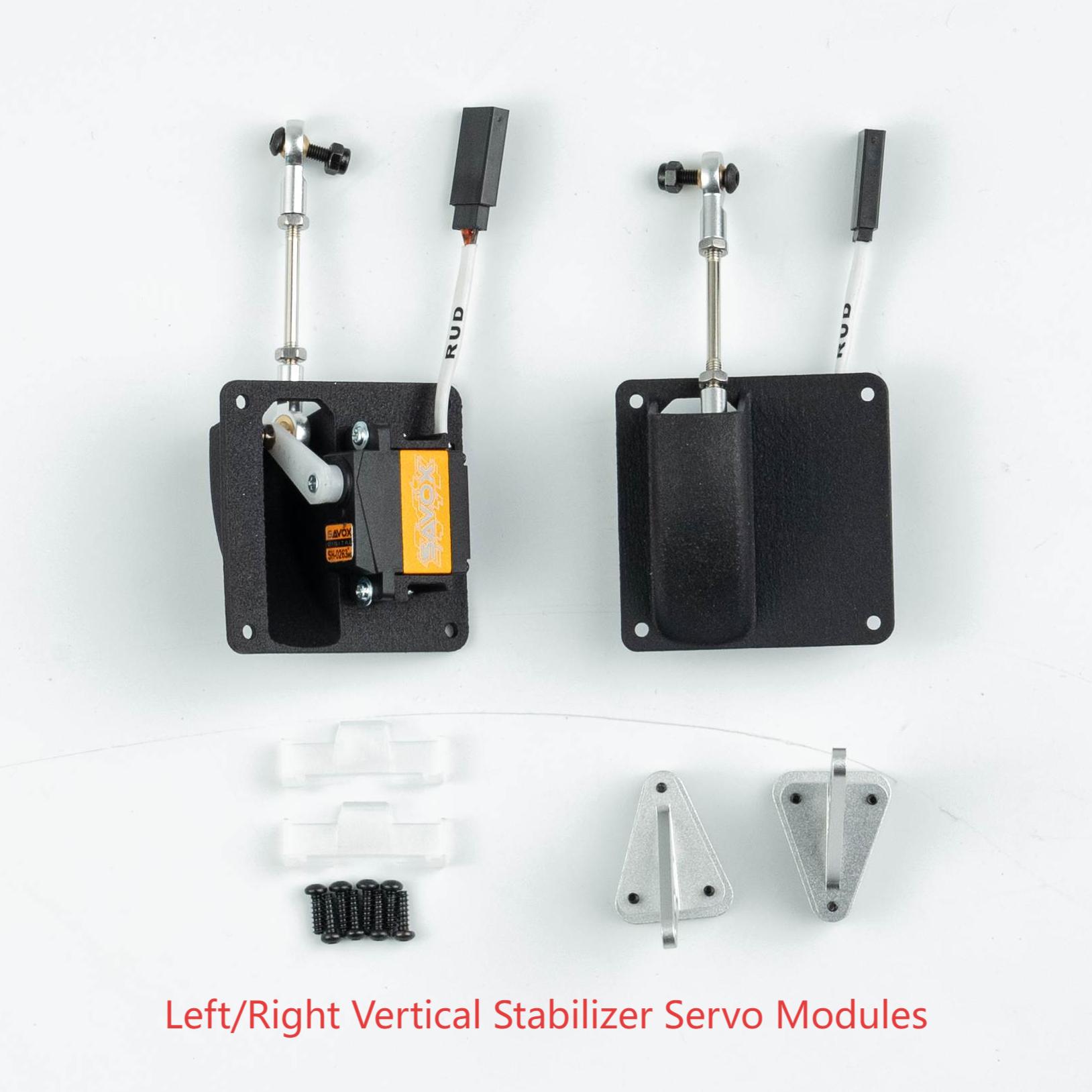 Left/Right Vertical Stabilizer Servo Modules