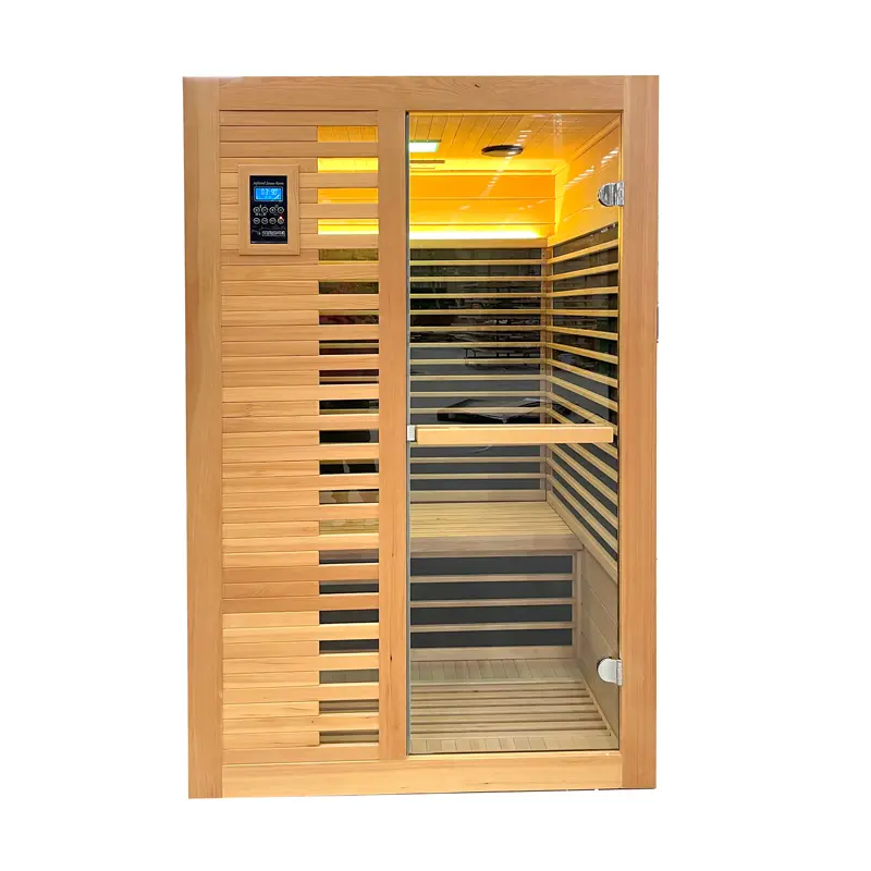 China-Made Large-Capacity Far Infrared Sauna with Intelligent Control Panel