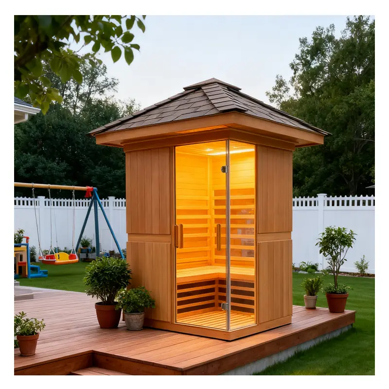 Modern Eco-Friendly Far Infrared Cedar Wood Ele...