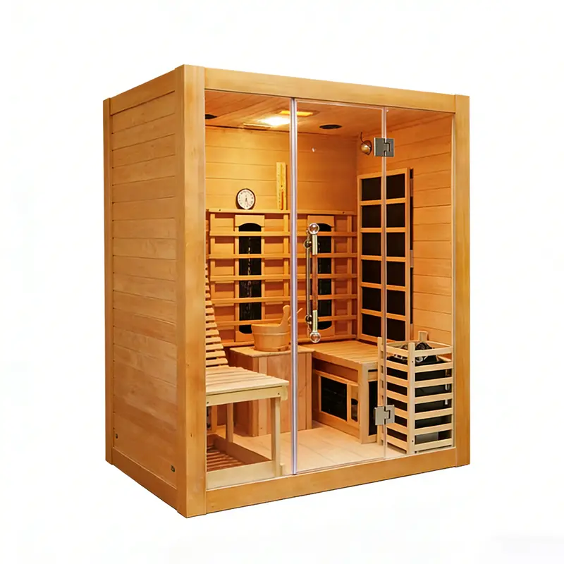 Safe & Comfortable Large Capacity Sauna Room  Factory Direct Dry & Wet Steam, Custom Wholesale for Home