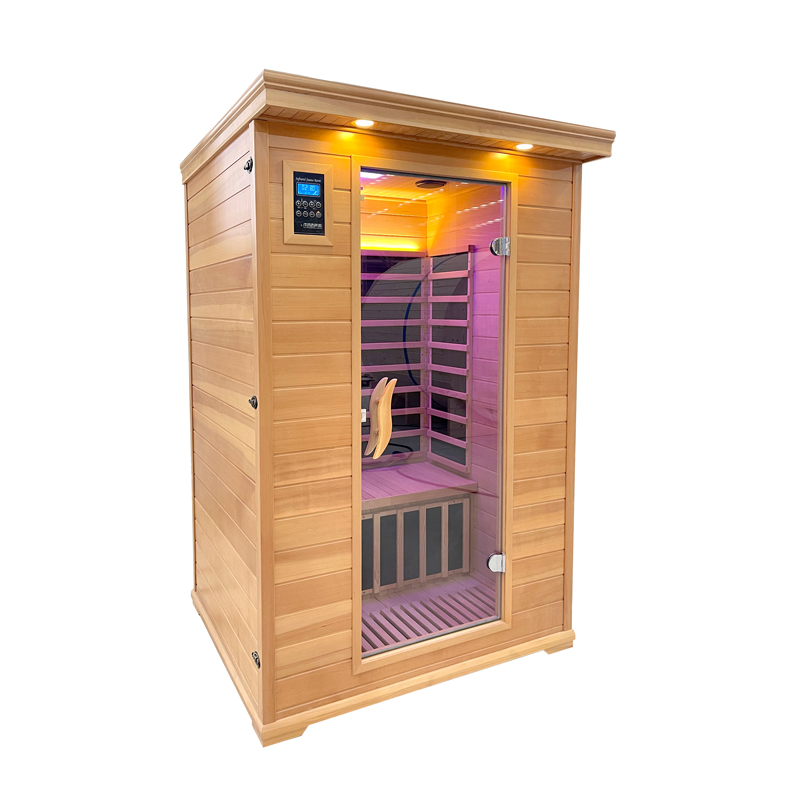 China Factory Direct 1-Person Indoor FIR Sauna Room | Carbon Plate Heating System