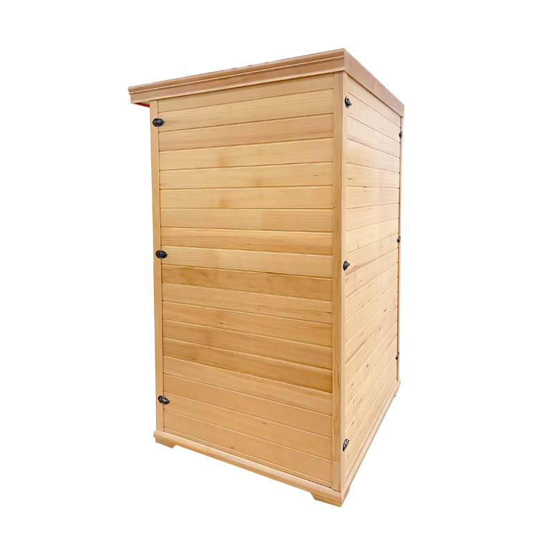 China Factory Direct 1-Person Indoor FIR Sauna Room | Carbon Plate Heating System