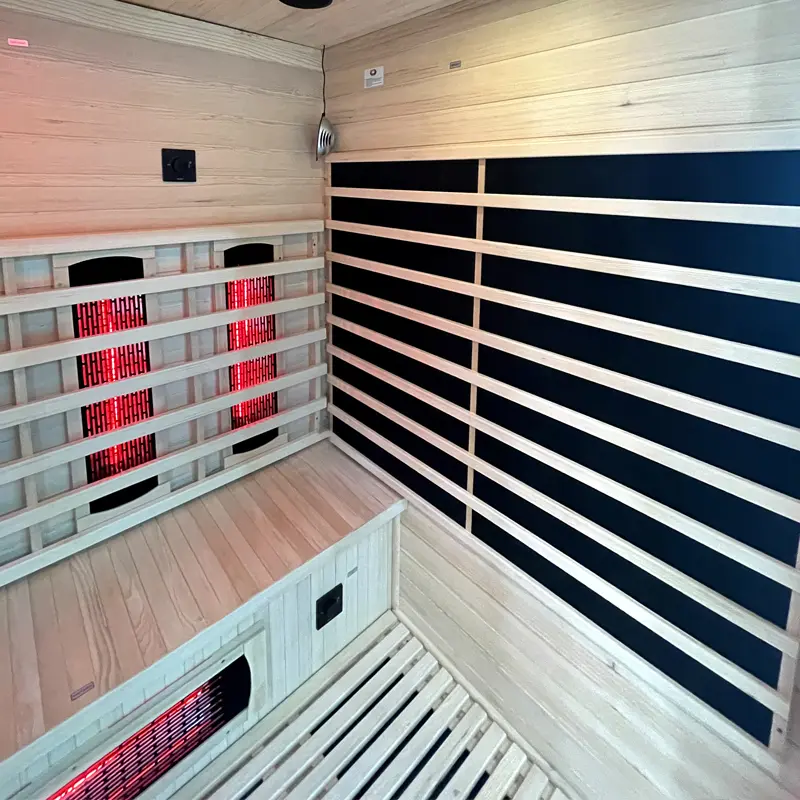 4-Person Low EMF Infrared Sauna – Premium Home Wellness Spa