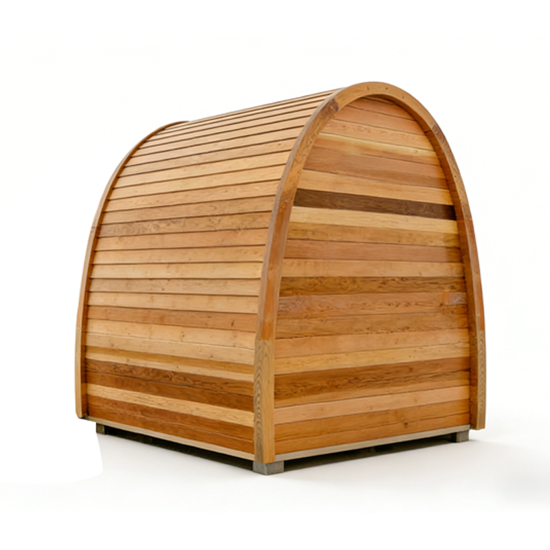 Outdoor Oval Sauna Room  Factory Direct, Customizable for Garden & Patio