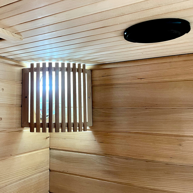 Professional Luxury Solid Wood Infrared Sauna Kits for Outdoor Use  Steam Room Combinations