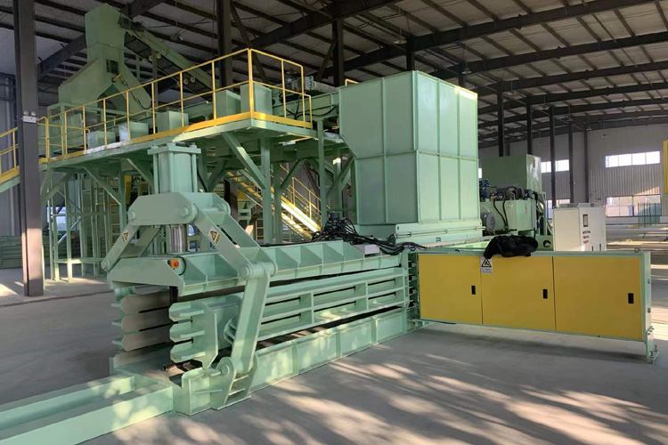 Carton Paper Horizontal Waste Paper Baler