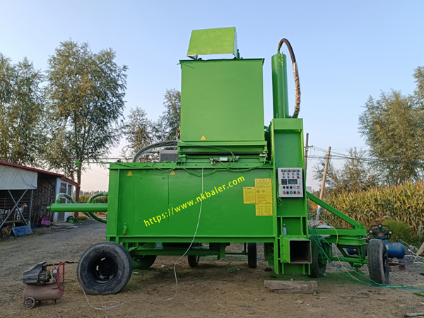 Mild steel coconut husk baling machine NKB220