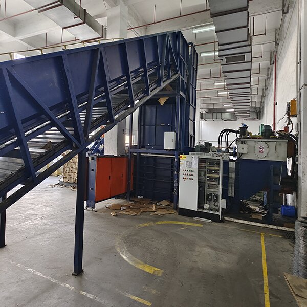 NKW180Q portable metal scrap baler