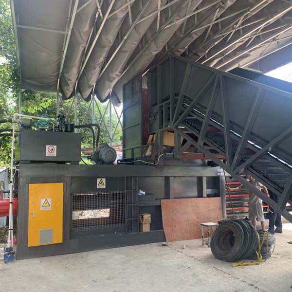 Scrap Kraft Paper Baling Press Machine