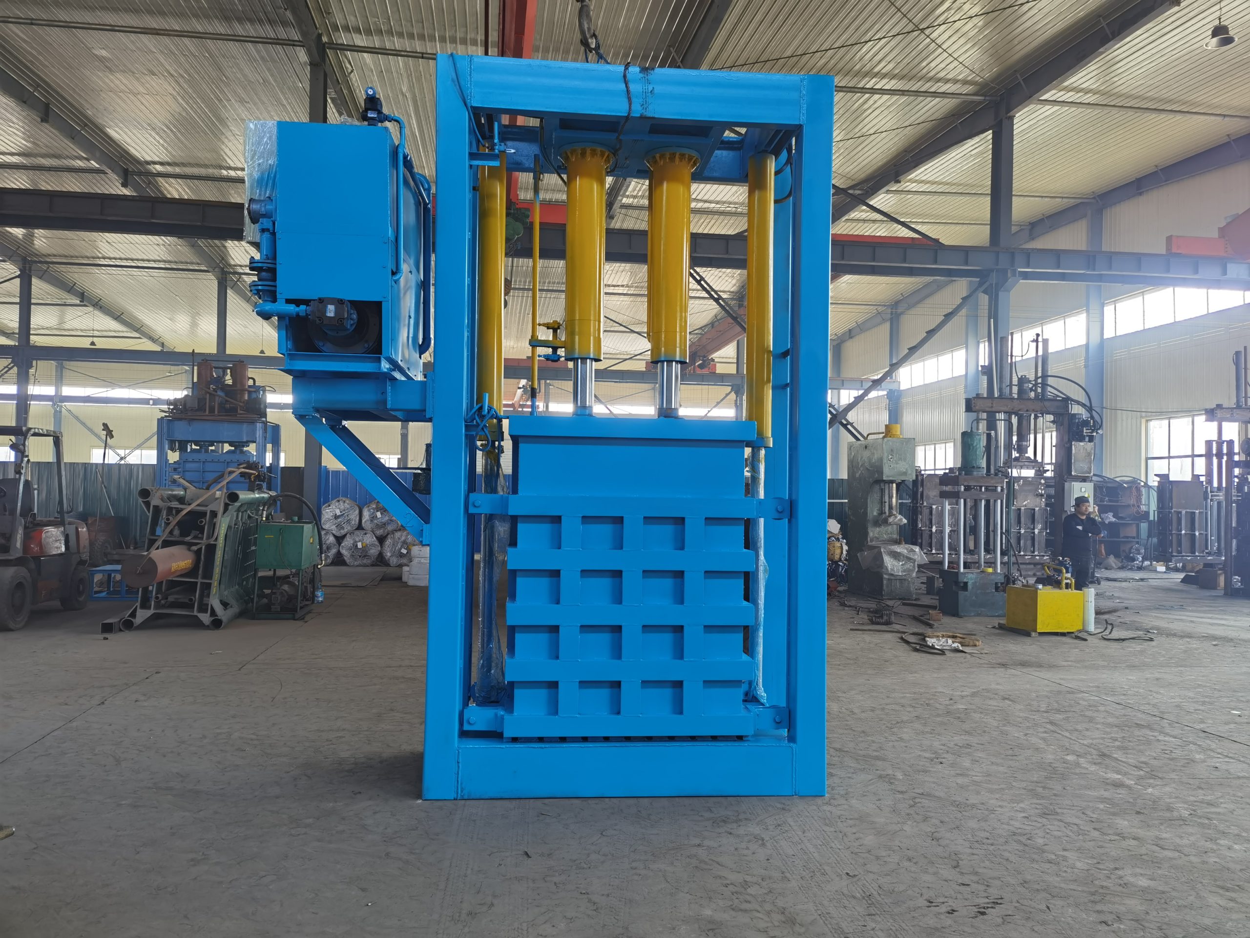Textiles Vertical Baling Machine