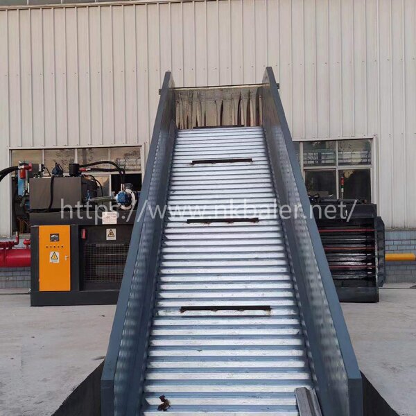 NKW80BD 500kg Cardboard Baler Machine