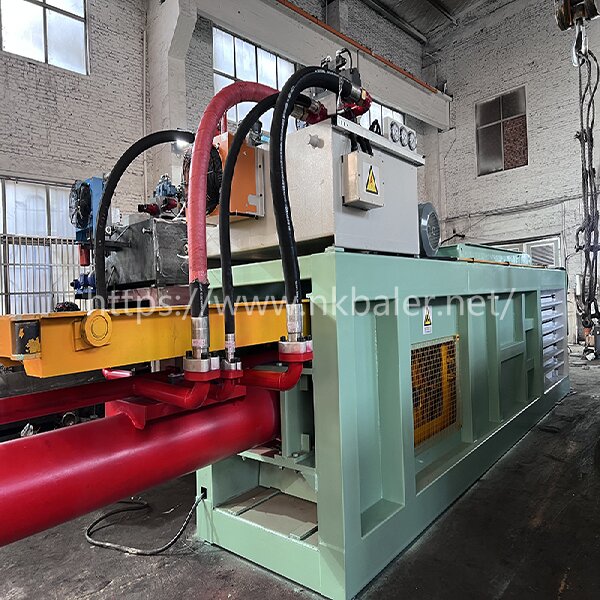 Cardboard Paper Closed End Baler