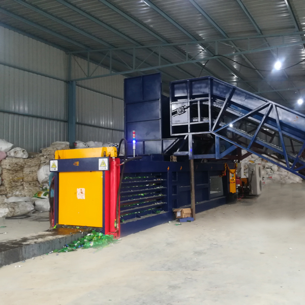 Box Hydraulic Baling Press Machine