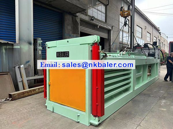 9-12T/H Waste Paper Semi-automatic Baling Machine