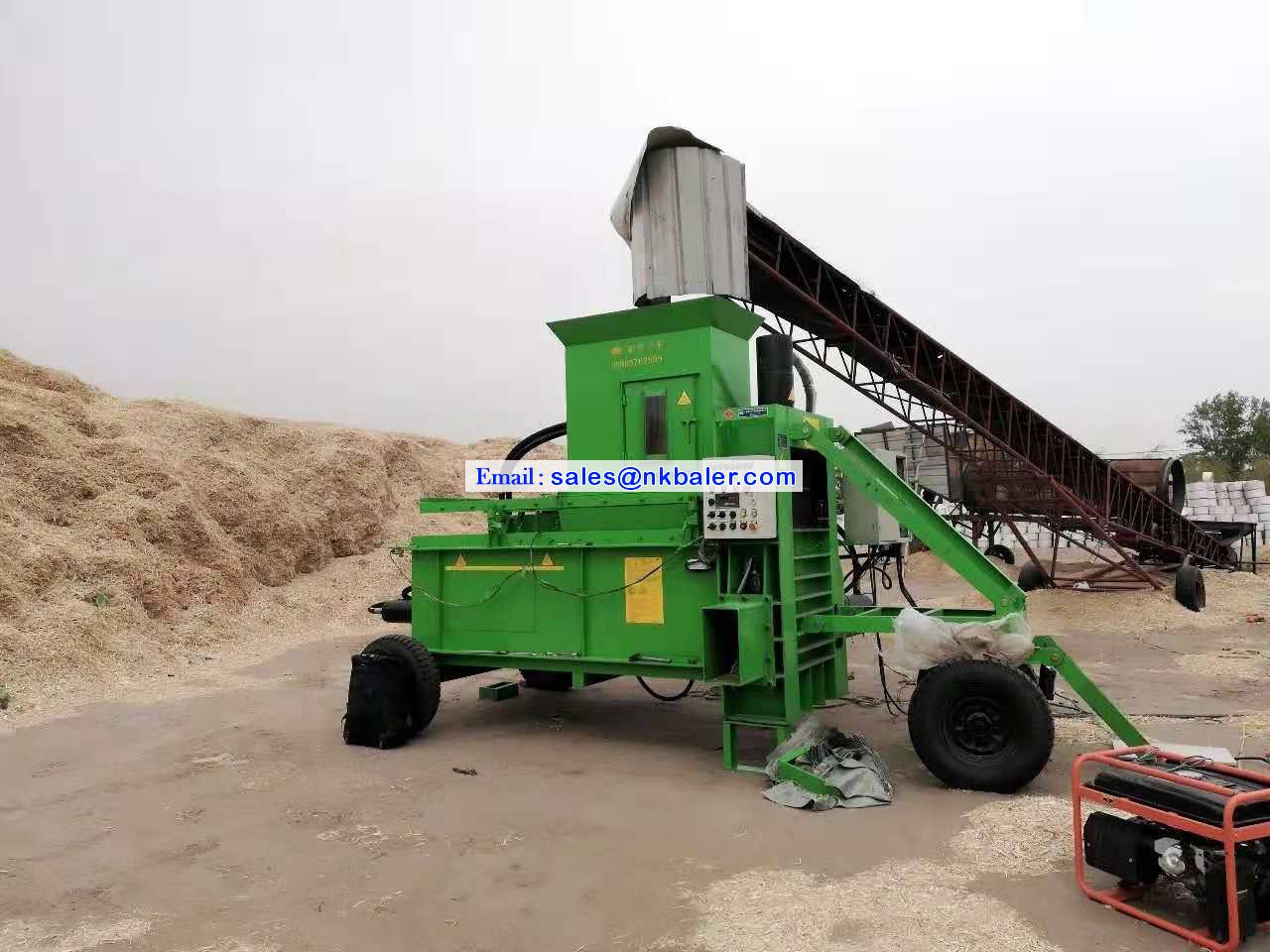 Sawdust Bagging Press Machine