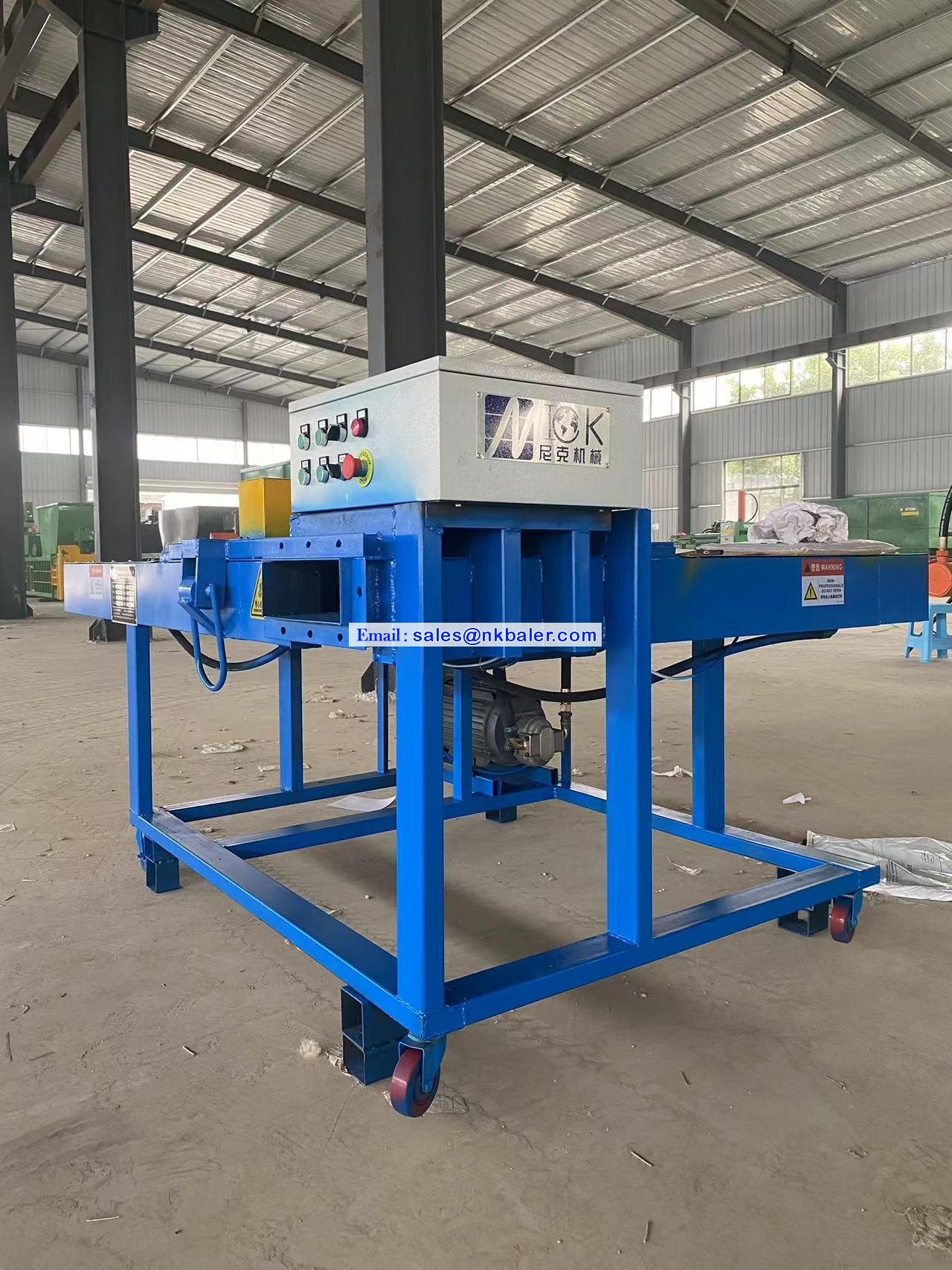 Wiper Horizontal Bagging Baler