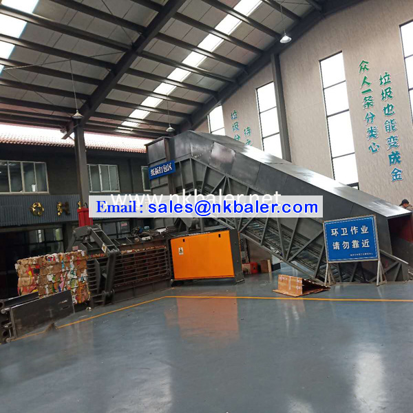 Cardboard Baling Press Machine