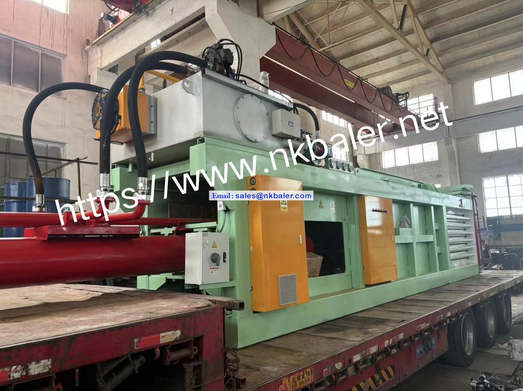 Hydraulic Semi-Automatic Waste Paper Baling Machine