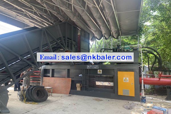 Cardboard Hydraulic Baler Machine