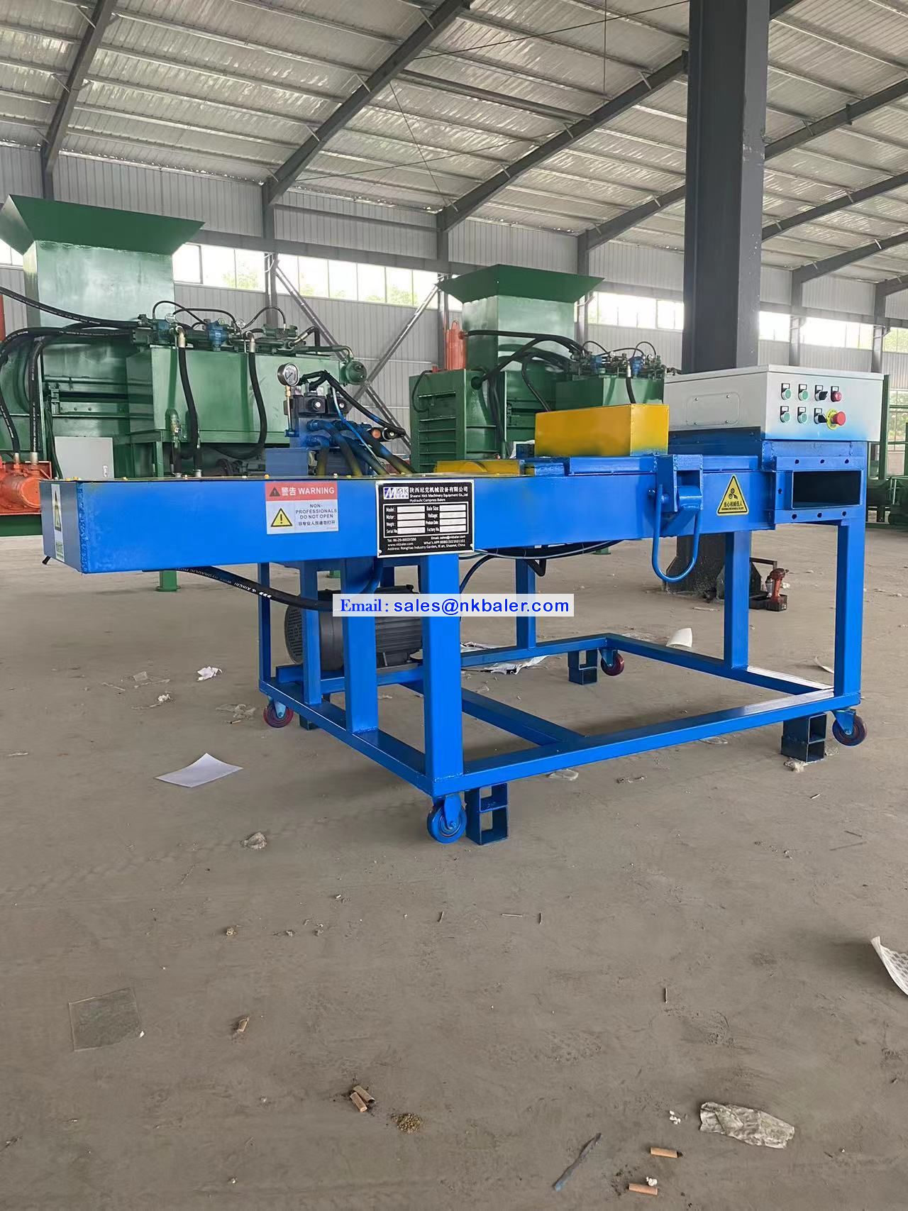 Wiper Horizontal Bagging Baler