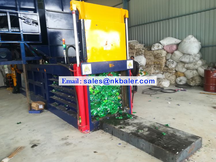 Plastics Bottles Horizontal Baler