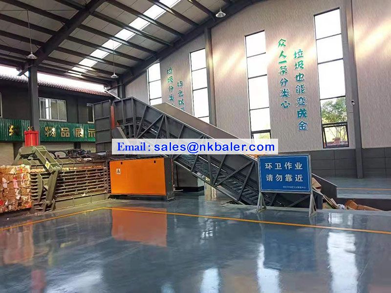 Fully Automatic Horizontal Baler