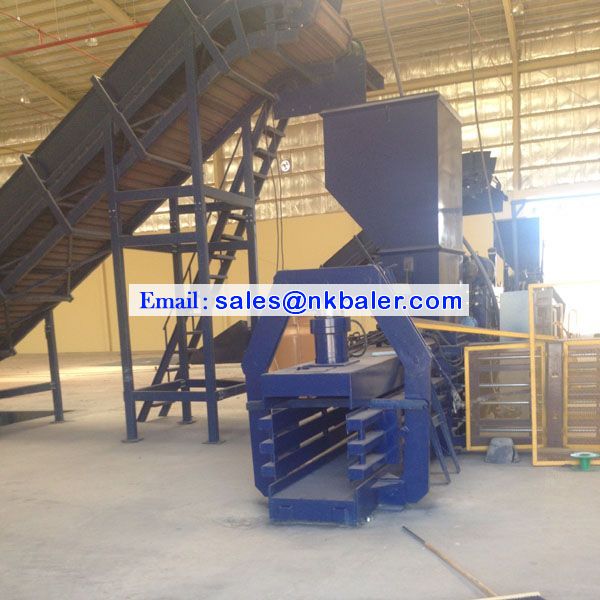 Plastic Hydraulic baling press machine
