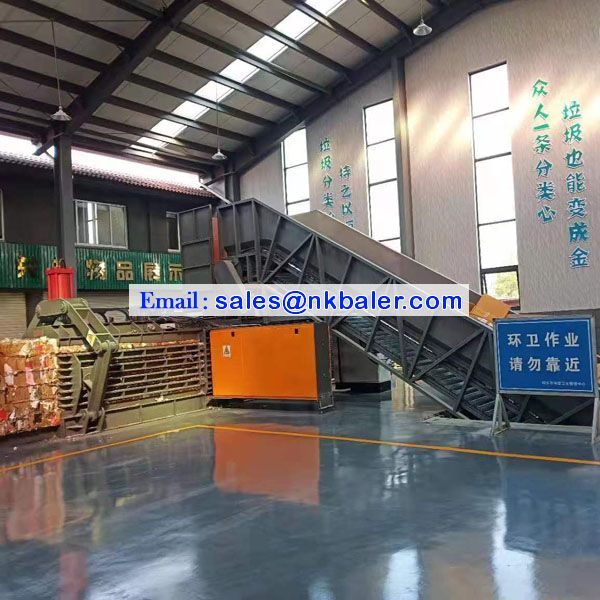 Cardboard Baling Machine