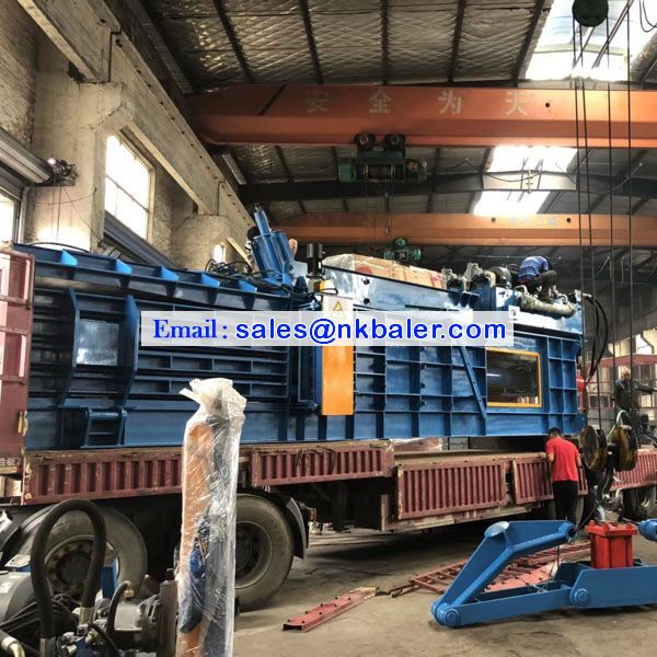 Carton Box  Hydraulic Baler Machine