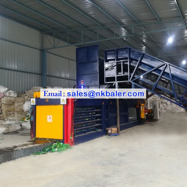 PET Hydraulic Baler Machine