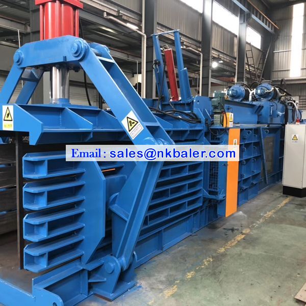 Scrap Plastic Hydraulic Bale Press