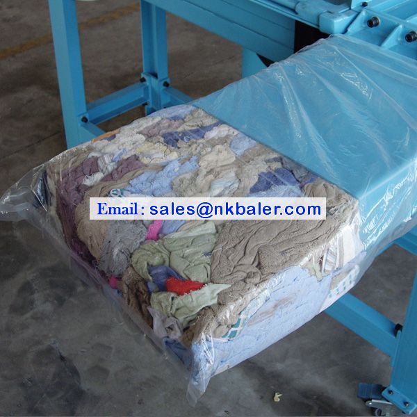 Wiper Baler Used Rag Baler