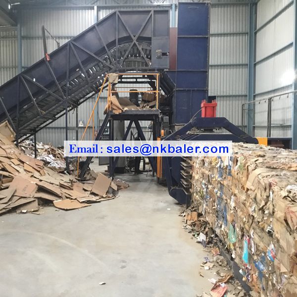 Cardboard Baling Machine