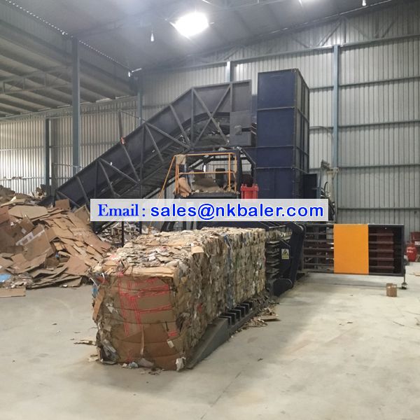 Plastic Hydraulic Baling Machine