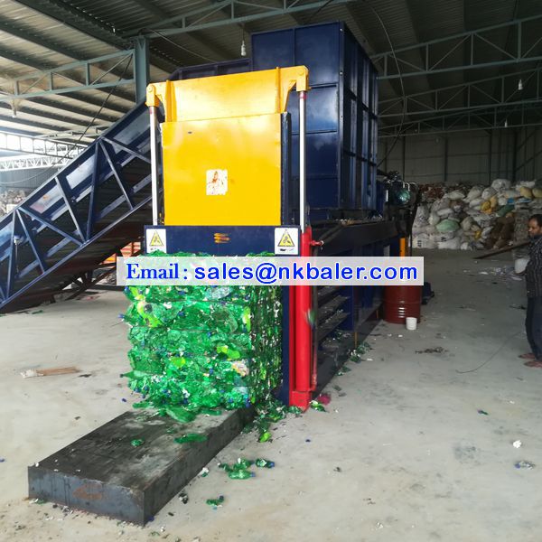 Plastic Bottle Baling Press Horizontal Baler