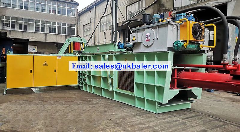 Fully Auto Tie Horizontal Baler For Pet Bottle