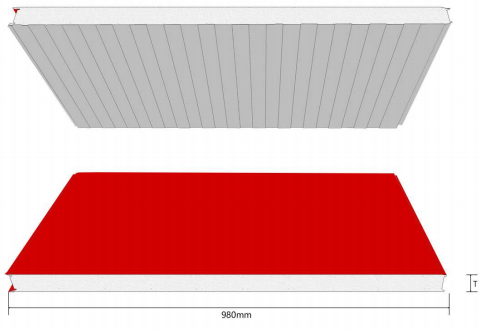 Z-lock EPS Sandwich Panel